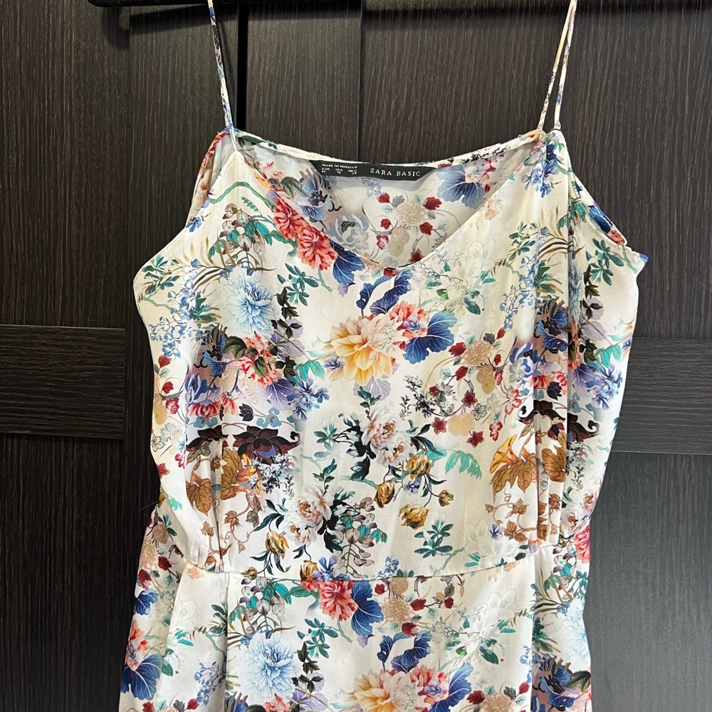 Zara print dress - EUC medium